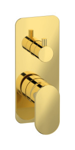 Внешние части встроенного в стену смесителя на 3 потребителя WE ARE IB k2312oo Gold K2