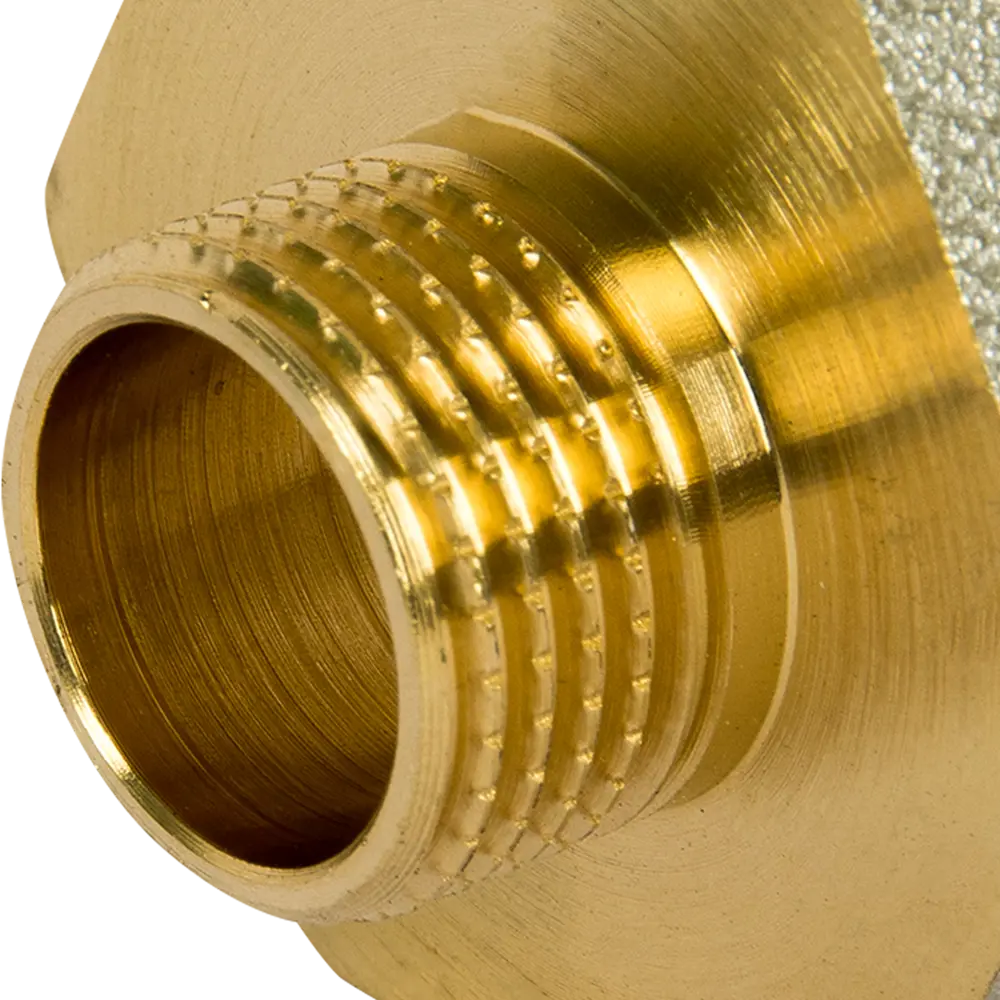 Ниппель переходной 1 1/4"x1/2" НР мм никелированная латунь 027-8975 Santreyd STLM-2074349 - Вид №2