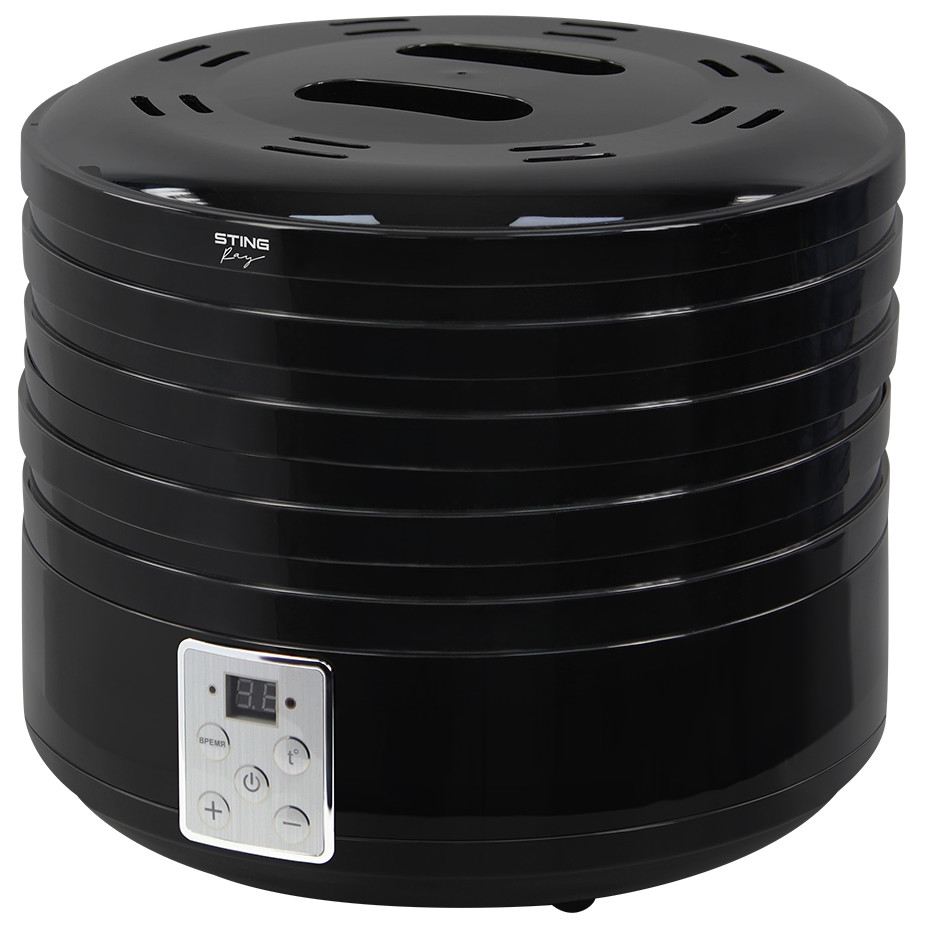9213228 Сушилка для овощей и фруктов STINGRAY ST-FD726A черный STDN-0034770 - Вид №2