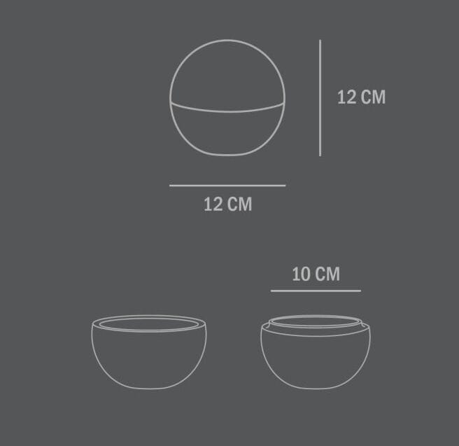 Контейнер из травертина 101 Copenhagen Enkei ARCH-00044200 - Вид №3