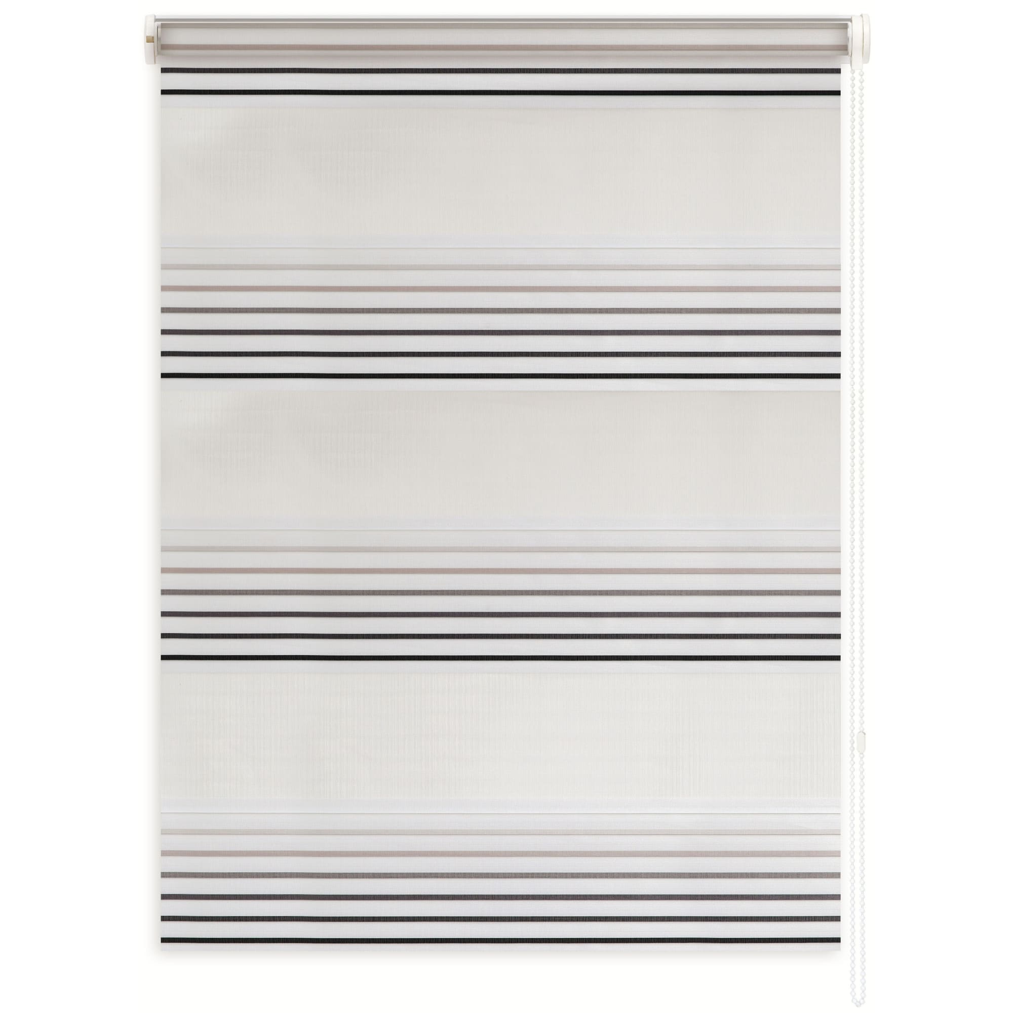 83502998 Штора рулонная день-ночь Miamoza Milan 80x160 см бежевая Santreyd 