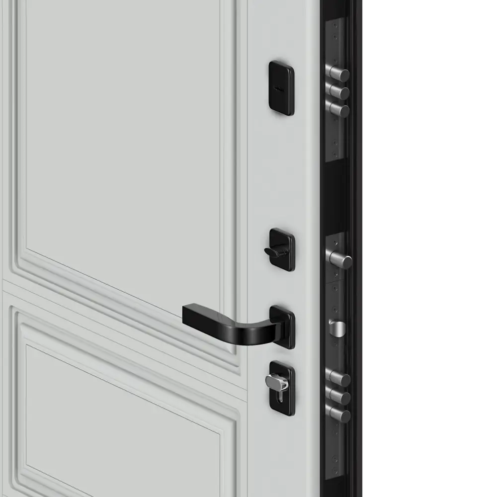 Дверь входная металлическая Классика 98x205 см левая белый DOORHAN STLM-2201594 - Вид №3