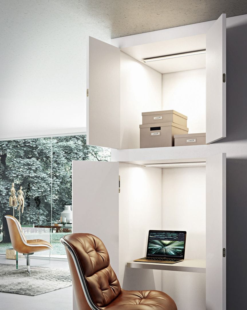 Распашная дверь из лакированной проволоки Pail Serramenti LINEA ARCH-00095239 - Вид №2