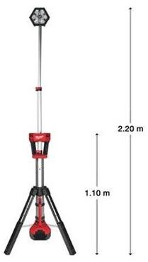 MILWAUKEE Светодиодный свет со штативом Torce trueview sun-id-1350971 - Вид №3