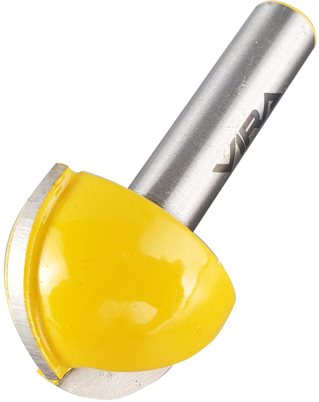 Фреза пазовая галтельная VIRA 25,4×15 мм для точной деревообработки 83338980