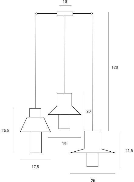 Miloox Регулируемый подвесной светильник из металла  1744.173  - Вид №2