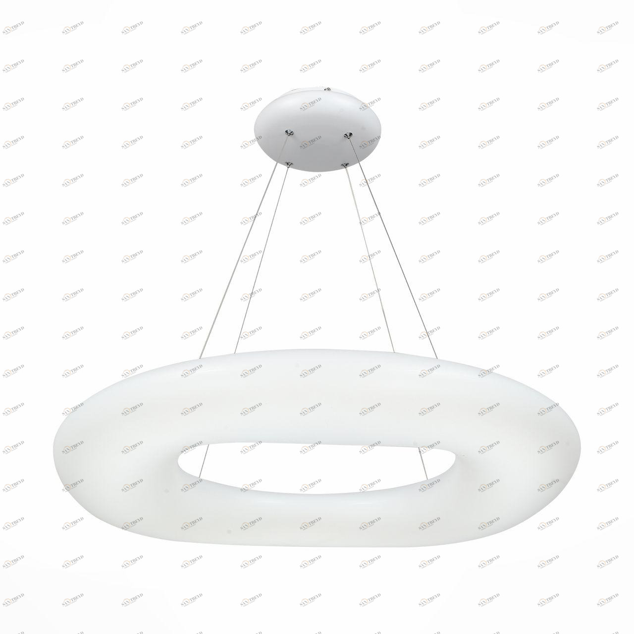 Подвесной светодиодный светильник ST Luce Levita SL SL960.503.01 ST LUCE ДИЗАЙНЕРСКИЕ, LEVITA 073025 Белый;серебро 