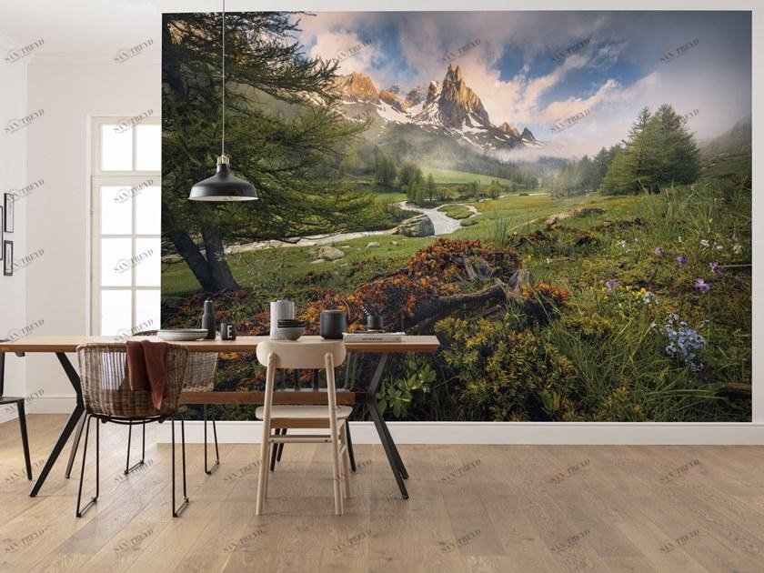 Komar Флизелиновые обои с пейзажами Wanderlust Shx8-133