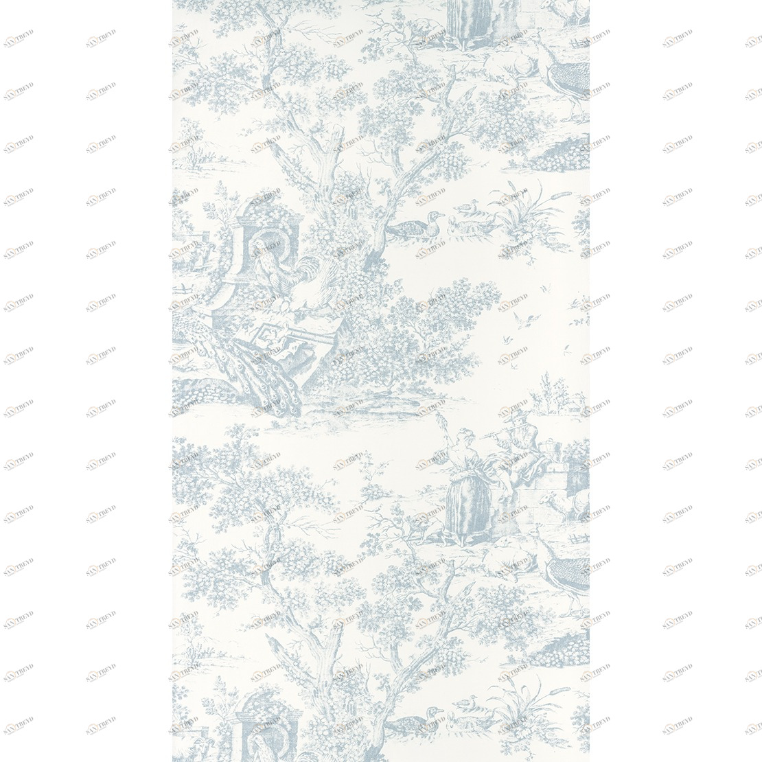 Рулон обоев FONTAINEBLEAU FONT81556102. Основа нетканый материал Casadeco