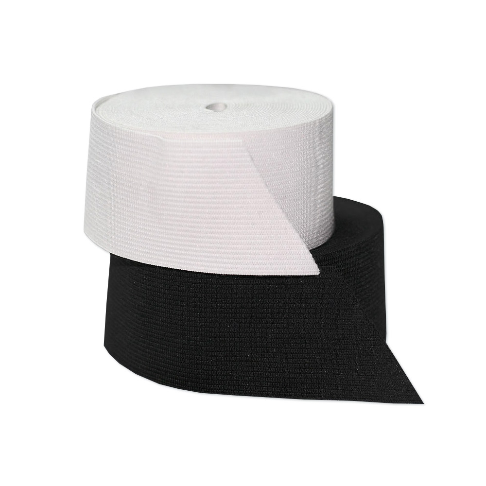 0020 Б Лента эластичная 20 мм белый Santreyd 