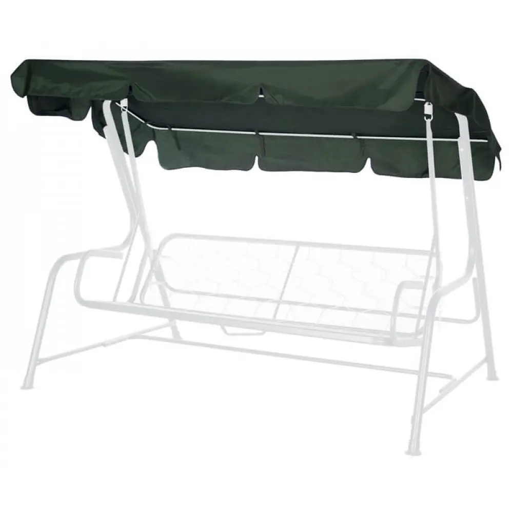 Навес для качелей 214x126 см полиэстер зеленый Santreyd STLM-2190200