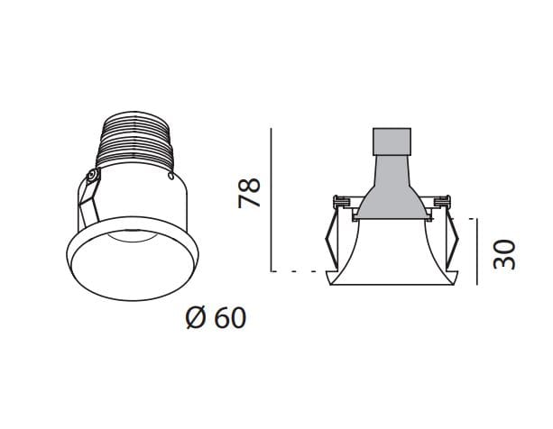 Круглый утопленный потолочный светильник Lucifero's Nyx ARCH-00100711 - Вид №14