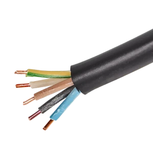 Кабель Альфакабель ВВГп-НГ LS 5х2.5 мм, на отрез, ГОСТ