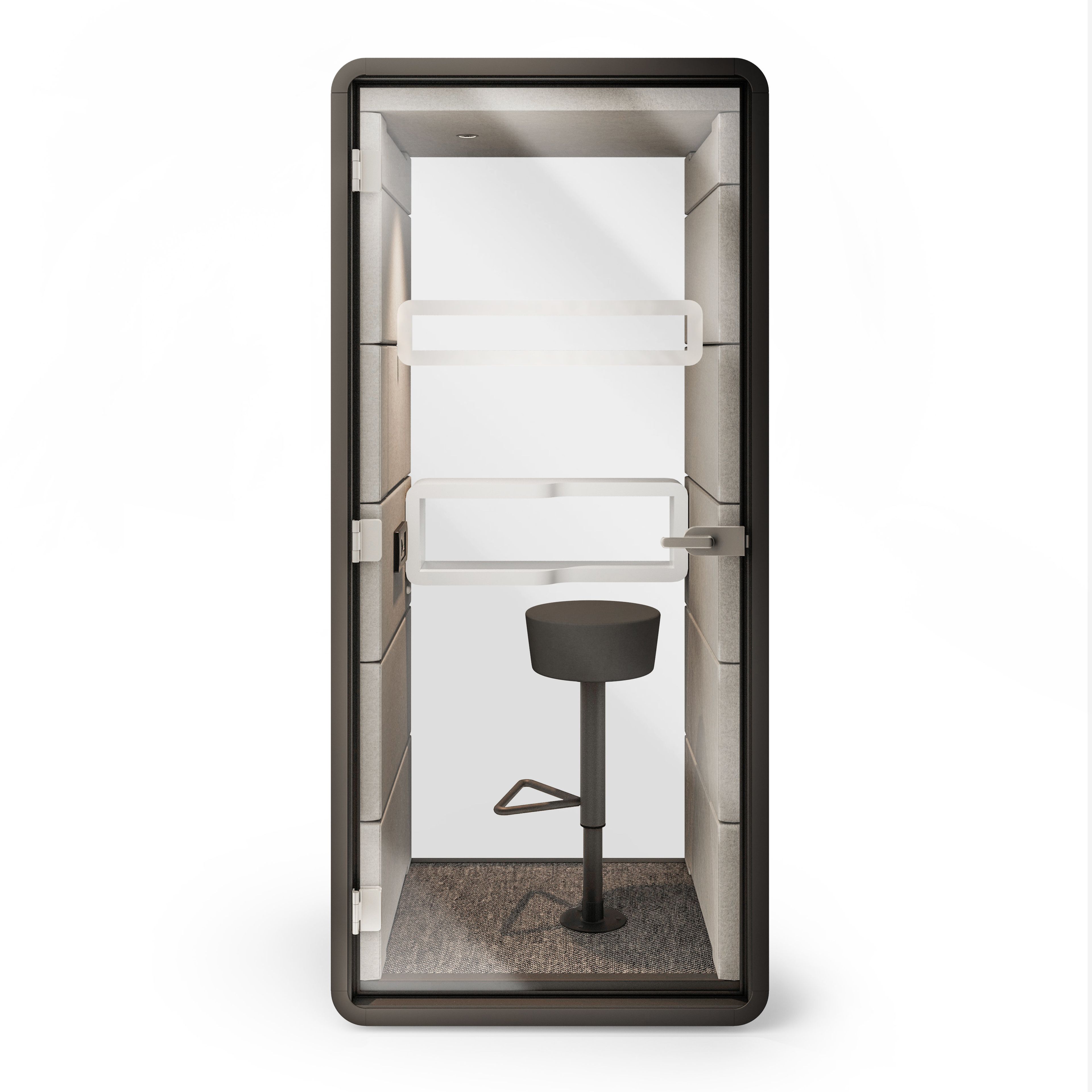 Одноместная акустическая офисная кабина со встроенным освещением Mikomax Smart Office Hushoffice ARCH-00139656 - Вид №44