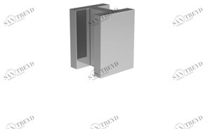 дверная ручка - платина матовая 1100098006