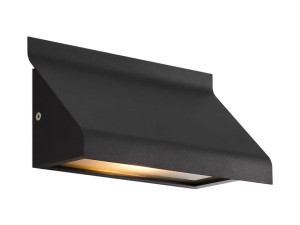 Наружные настенные светильники из алюминия и стекла