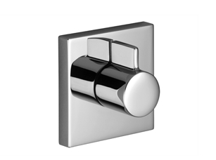 SYMETRICS Настенный клапан с закрытием против часовой стрелки 3/4" - Матовый хром