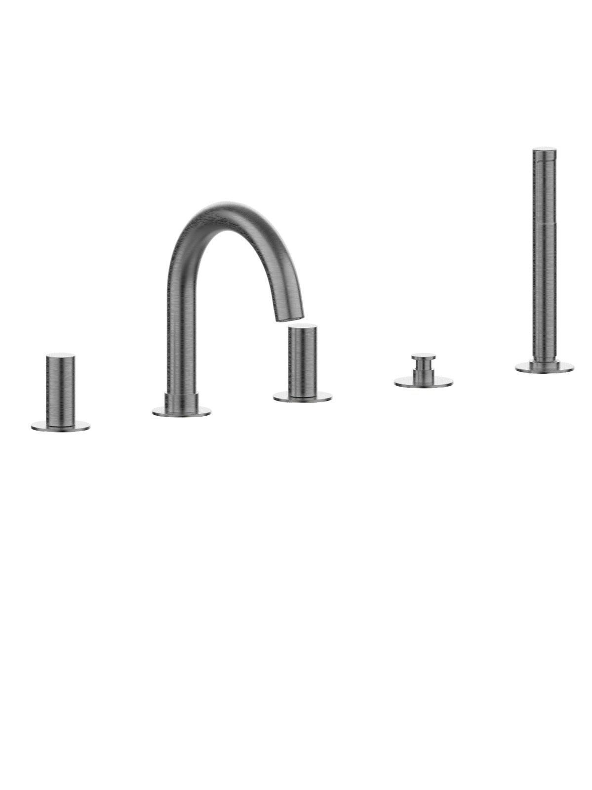 Встраиваемый смеситель для ванны с ручным душем Rubinetterie Frattini Pepe XL ARCH-00112668 - Вид №5