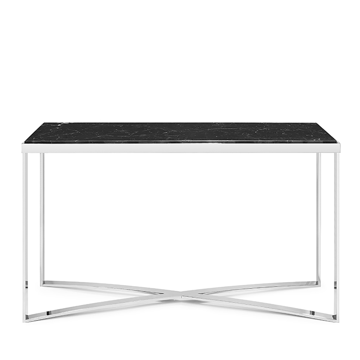 450184-90 ABHIKA КОНСОЛЬ ХРОМО МРАМОР H96,5 152,5X52 BLACK  - Вид №4