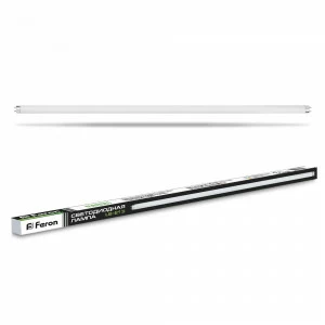 Лампа светодиодная Feron G13 18W 4000K LB-213 25498 FERON  00-3956522 Матовый