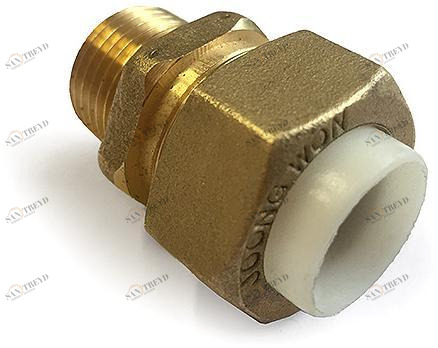 Муфта газовая с диэлектрической прокладкой, наружная резьба 1/2 Flexible hose Россия sun-id-1518634