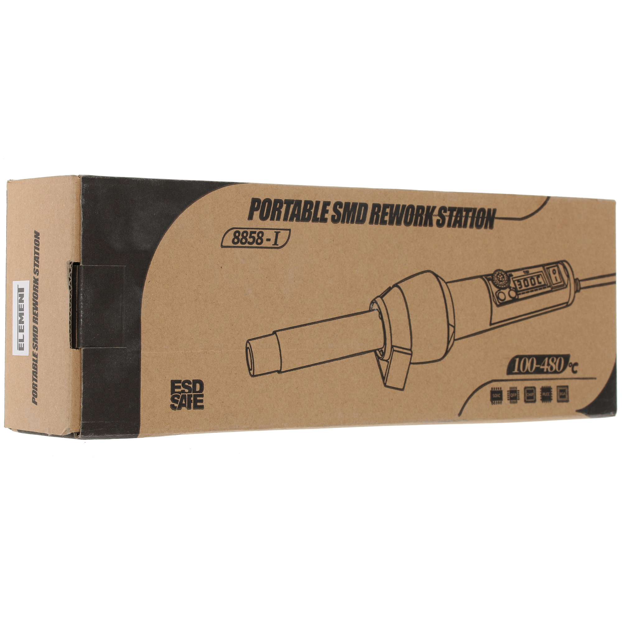 Паяльный фен ELEMENT 8858-I 8106297 STDN-0059945 - Вид №8