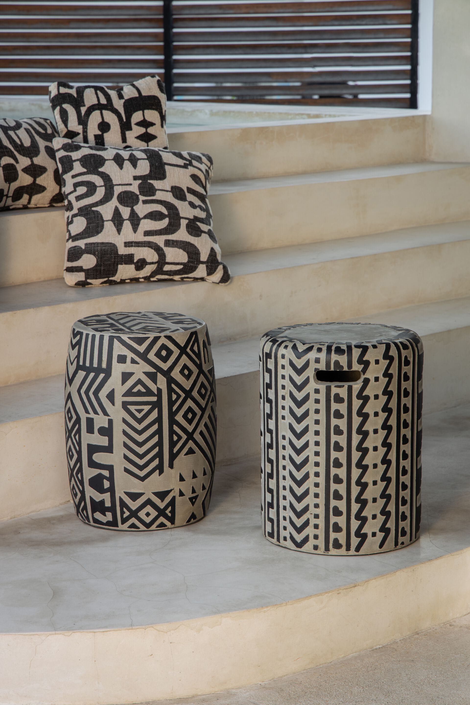 Низкий садовый стул из волокнистого бетона cbdesign Space ARCH-00100235 - Вид №7