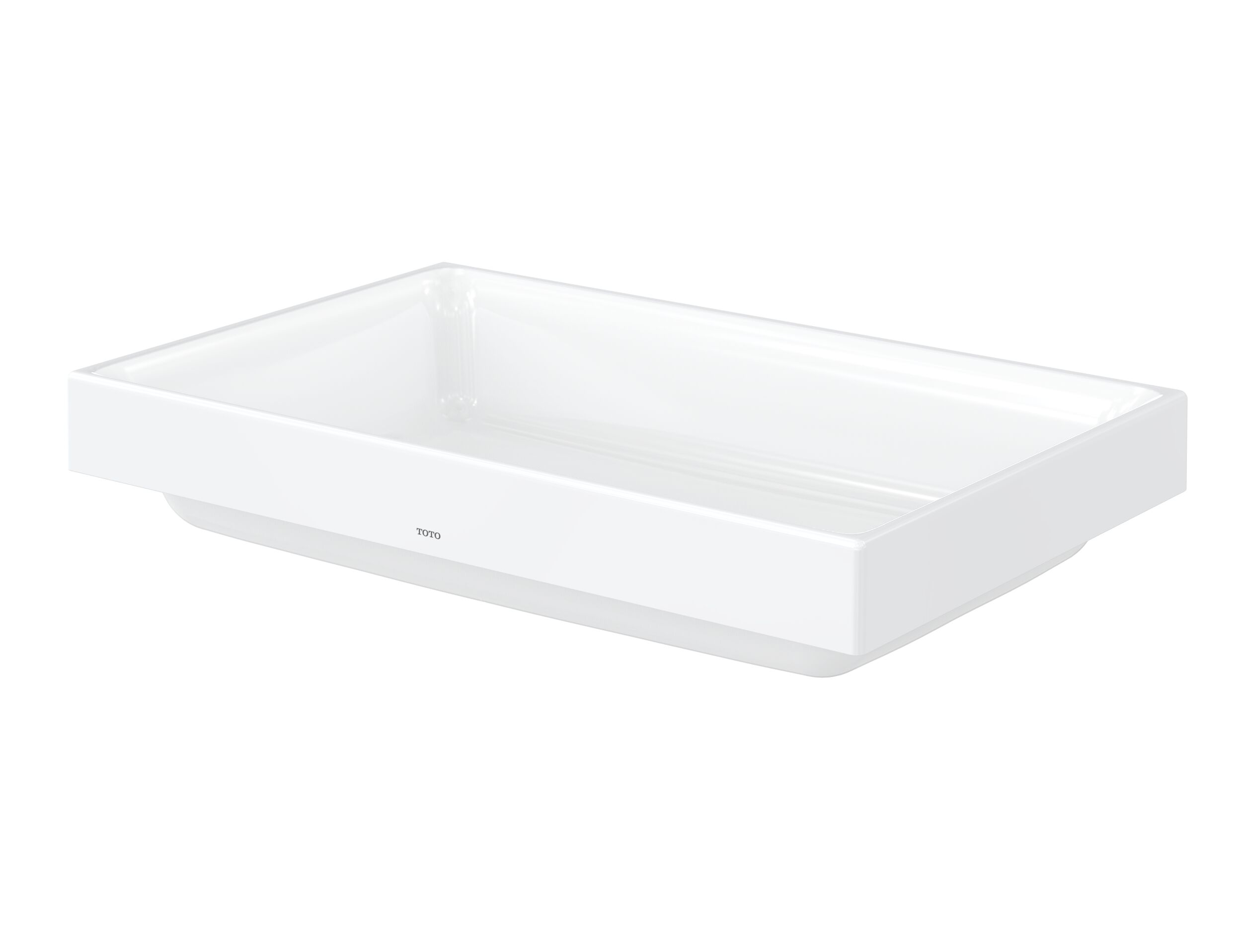 Керамическая прямоугольная раковина с полукругом TOTO CS ARCH-00088779 - Вид №5