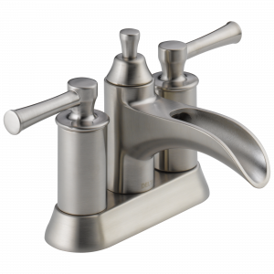 25720LF-SS Смеситель для ванной комнаты с двумя ручками Delta Faucet Dawson Нержавеющая сталь