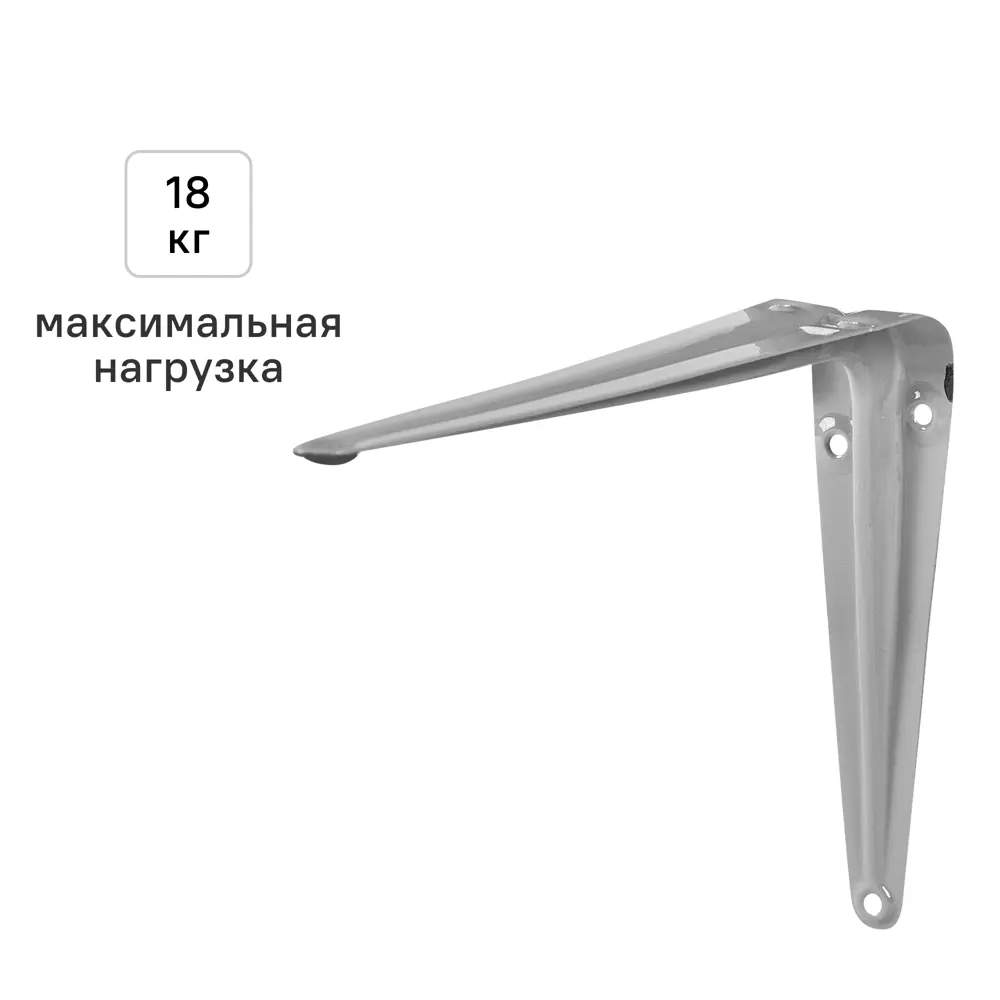 Утилитарный кронштейн Normo 20x25 см нагрузка до 18 кг цвет серый Santreyd STLM-2050832