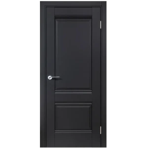 Комплект двери Классико-42 глухая 80x200 см Hardflex черный с добором 150 мм 89430434 STLM-2187498