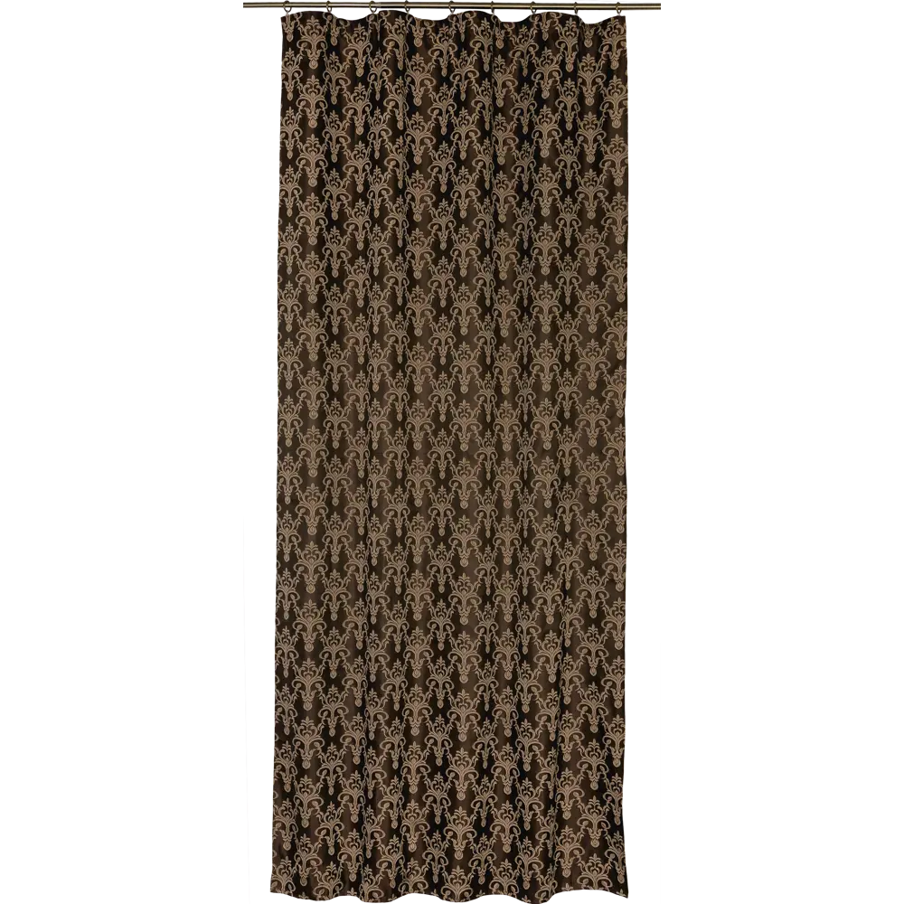 Штора, Madlen золотистая, 140х260 см, лента Santreyd STLM-2203451