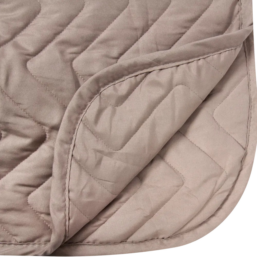 Покрывало, 160х200 см, полиэстер, цвет грейж Santreyd STLM-2188007 - Вид №2