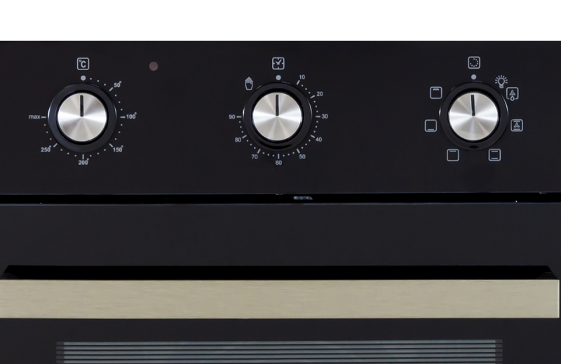 9092294 Электрический духовой шкаф MBS DE-452BL черный STDN-0008003 - Вид №2