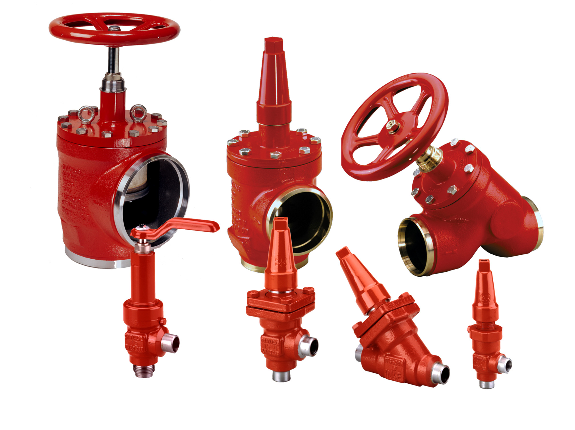Danfoss SVA-S — запорные клапаны со стандартным штоком SVA-S 150 G STR H-WHEEL клапан запорный 148B6250  - Вид №5