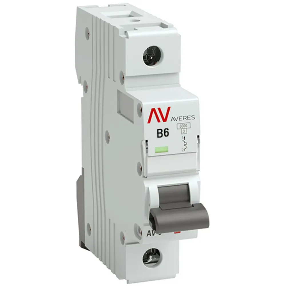 Автоматический выключатель EKF AV-6 1P для надежной защиты электросети 84579865 STLM-0052227