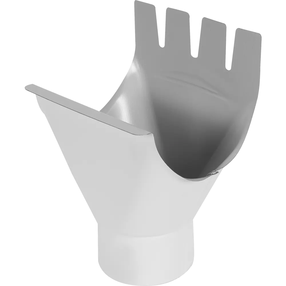 Воронка выпускная D90 мм цвет белый ВЕГА STLM-2146477