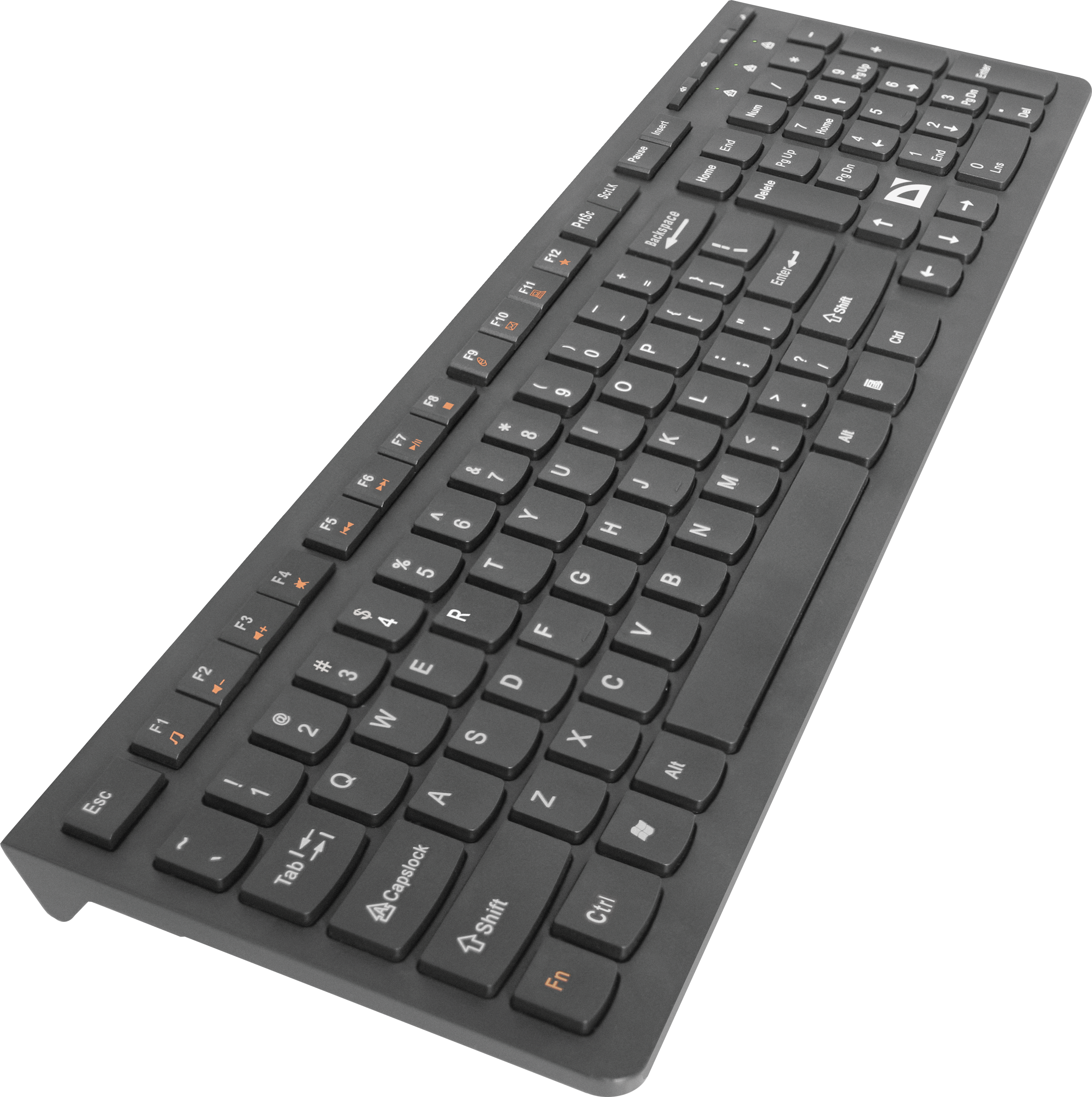 45535 беспроводная клавиатура ultramate sm-535 ru,черный,мультимедиа Defender Santreyd  - Вид №2