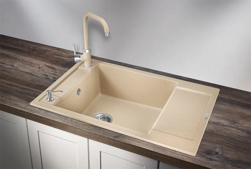 7806, ПЕСОК, кухонная мойка, кварц GRANULA 7806-ST175