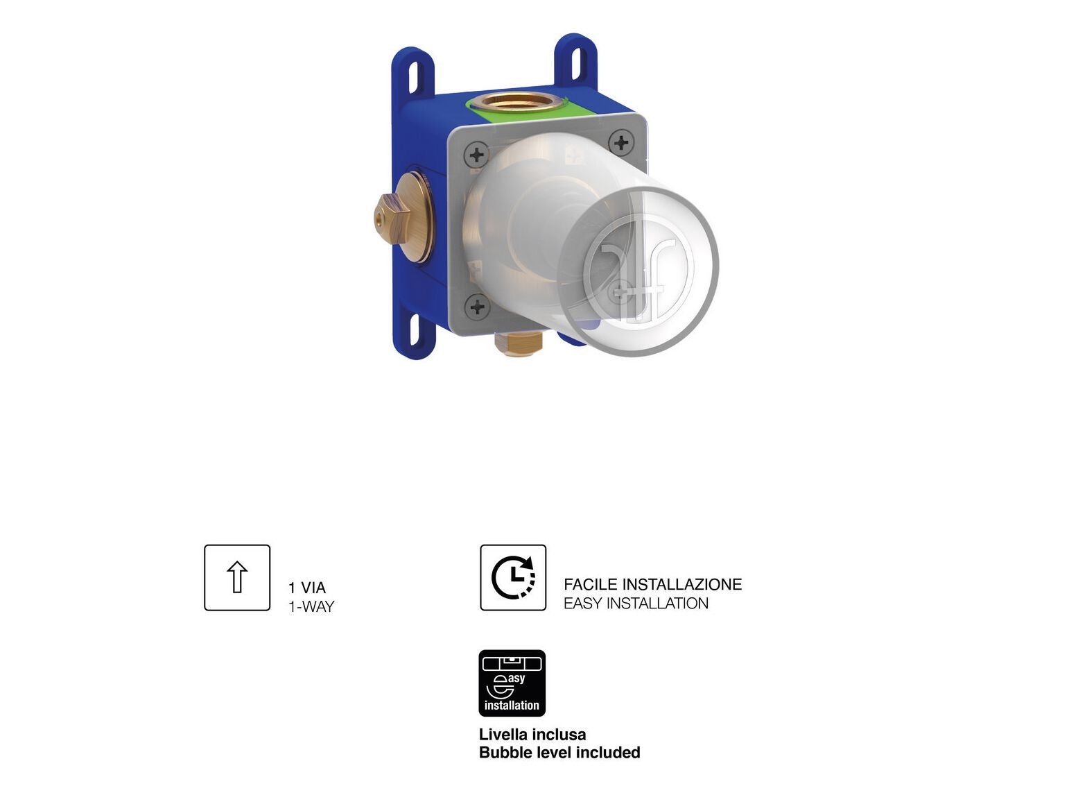 Корпус из латуни Rubinetterie Frattini 98062 ARCH-00145710 - Вид №1