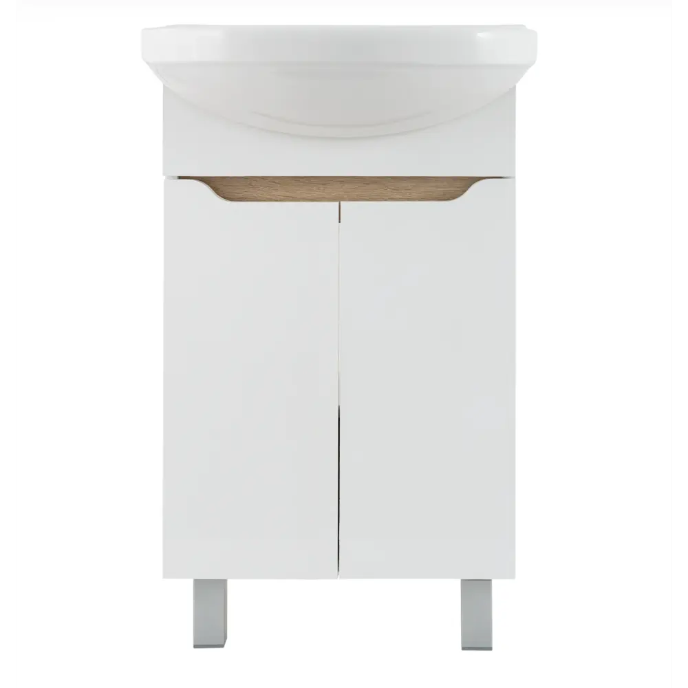 Тумба Руан Элеганс 55 см цвет белый Santreyd STLM-2074826