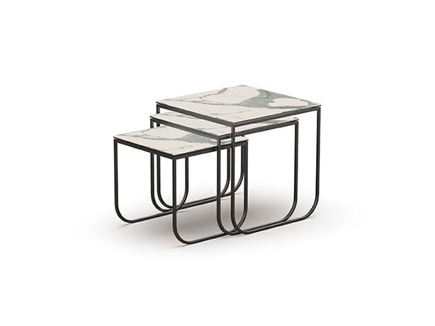 Квадратный керамический журнальный столик Febal Casa DUTCH ARCH-00046738