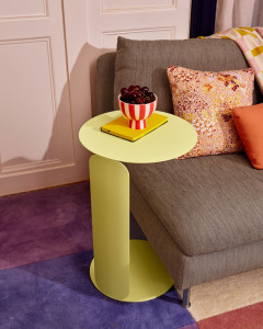 Алюминиевый круглый стол для сервировки сада