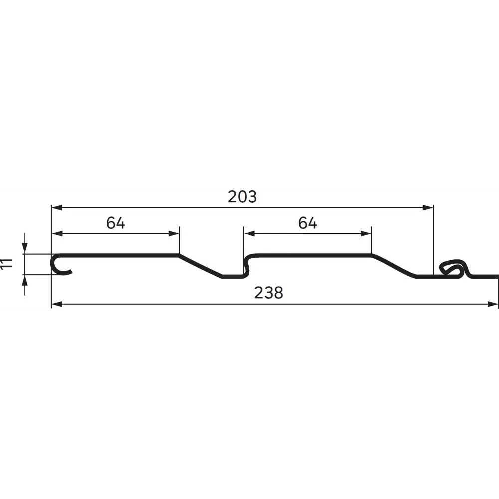 Сайдинг ПВХ MONLID корабельный брус 3 м белый 0.61 м² STLM-2208610 - Вид №4