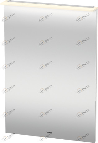 XL749208585 Зеркало с подсветкой X-Large #XL7492 600 x 36/105 мм Белый глянцевый лак Duravit