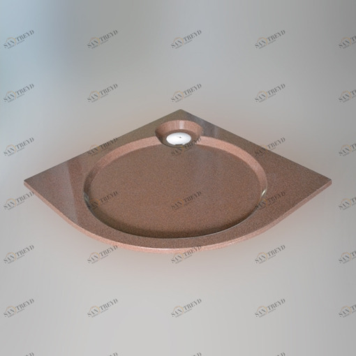 Душевой поддон 100X100X2 СМ R-ТЕРРАКОТ GUTEWETTER Shower trays 100X100X2СМRТЕРРАКОТ