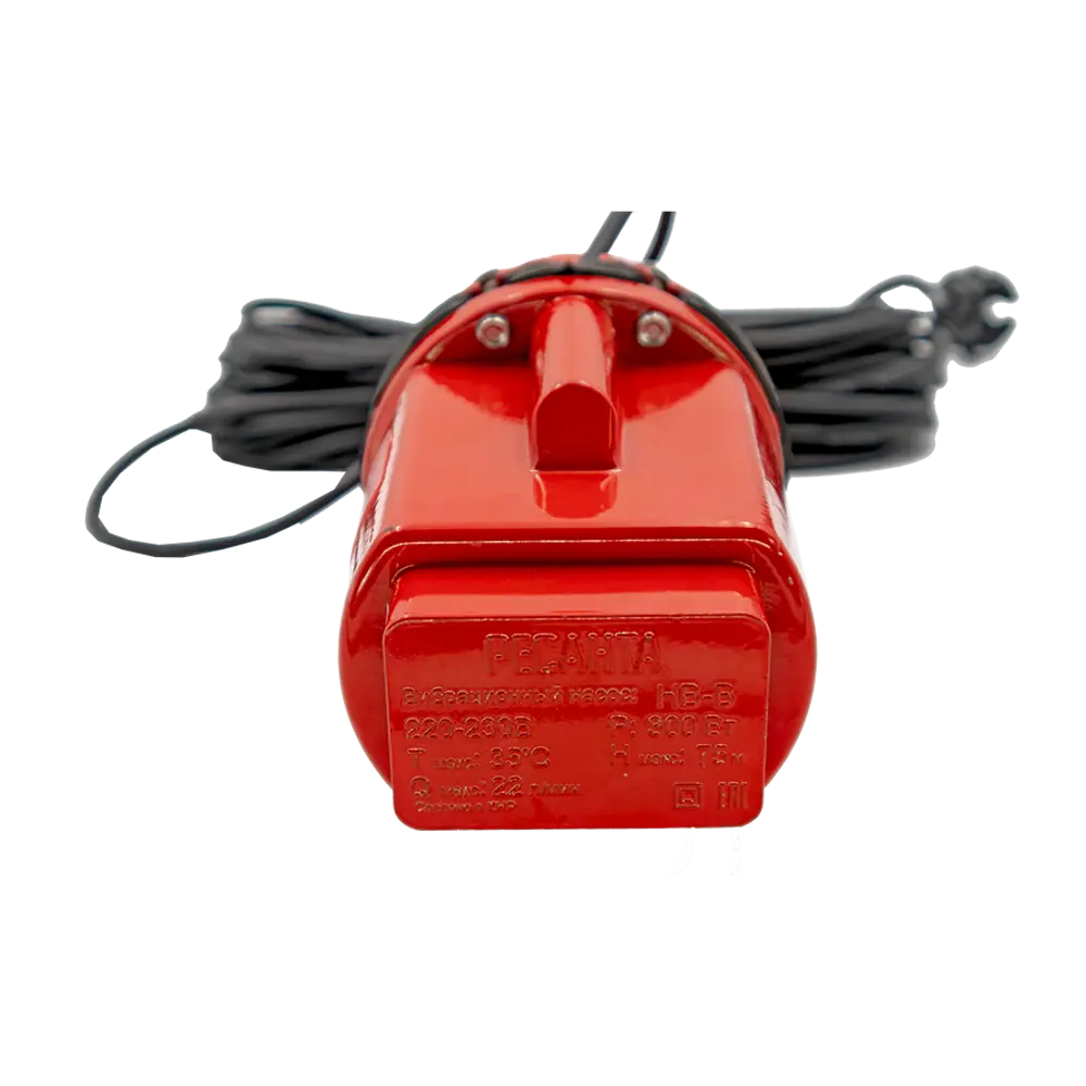 Вибрационный насос Ресанта НВ-22В/10 для чистой воды с верхним забором 89341200 STLM-0950583 - Вид №9