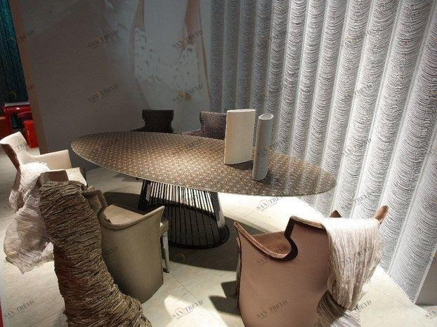 COLLI CASA Овальный стол из металла Venezia sun-id-1508742