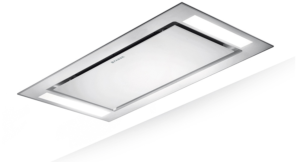 110.0428.451 Best, встраиваемые в потолок heaven glass 2.0 wh flat a120 Faber 