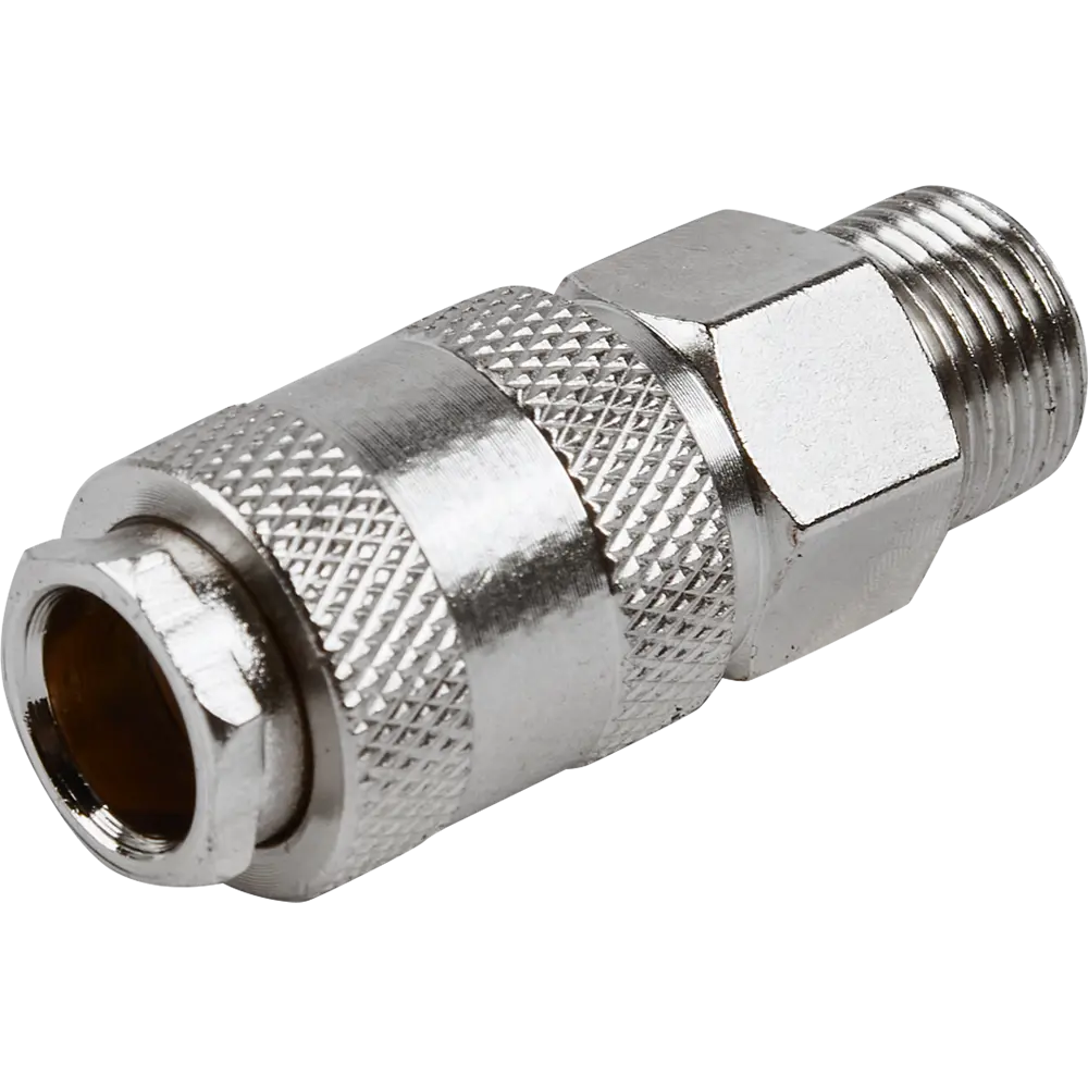 Переходник быстросъемный Pegas Pneumatic 3/8 дюйма наружная резьба 85578660 STLM-2129784  - Вид №1